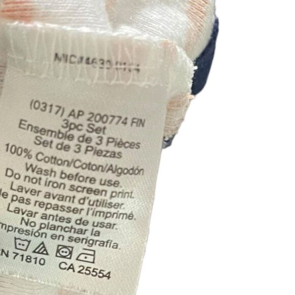 Gerber Graphic Print Bodysuit Onesie Baby Boy 12 Months Multicolored Striped Top - Picture 8 of 8